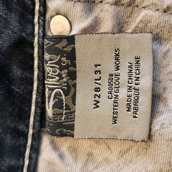 Silver Jeans Co. Natsuki Jeans Bootcut Classic Womens Bohemian Western Chic - Picture 10 of 16